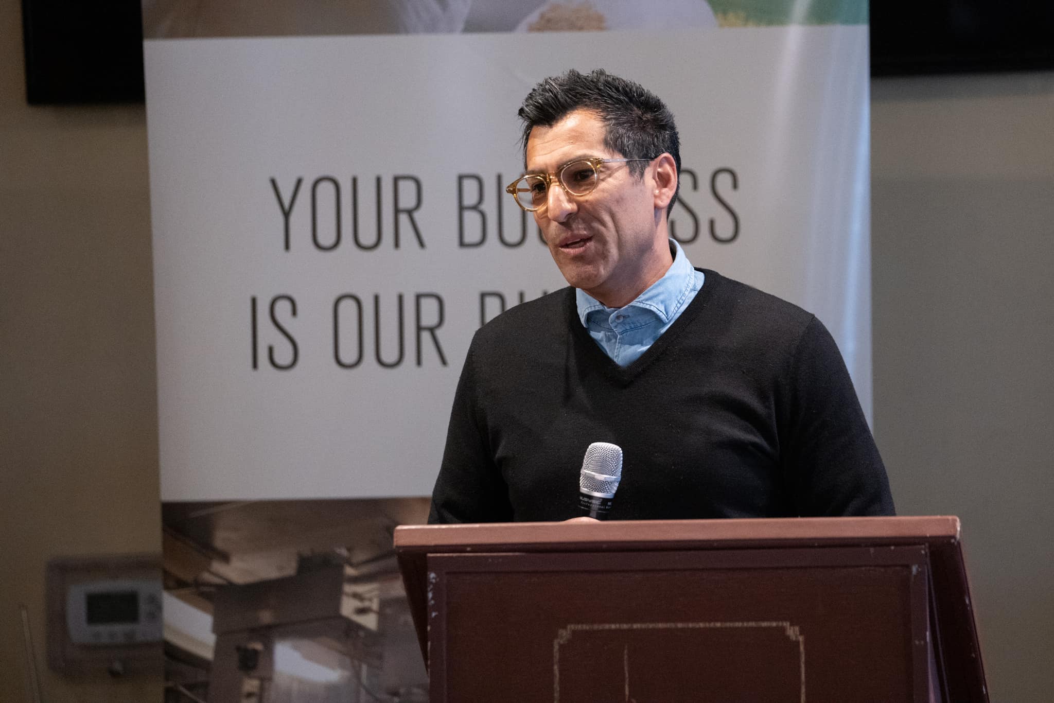 Speaker Rivas discusses affordability issues at the Gilroy Chamber of Commerce