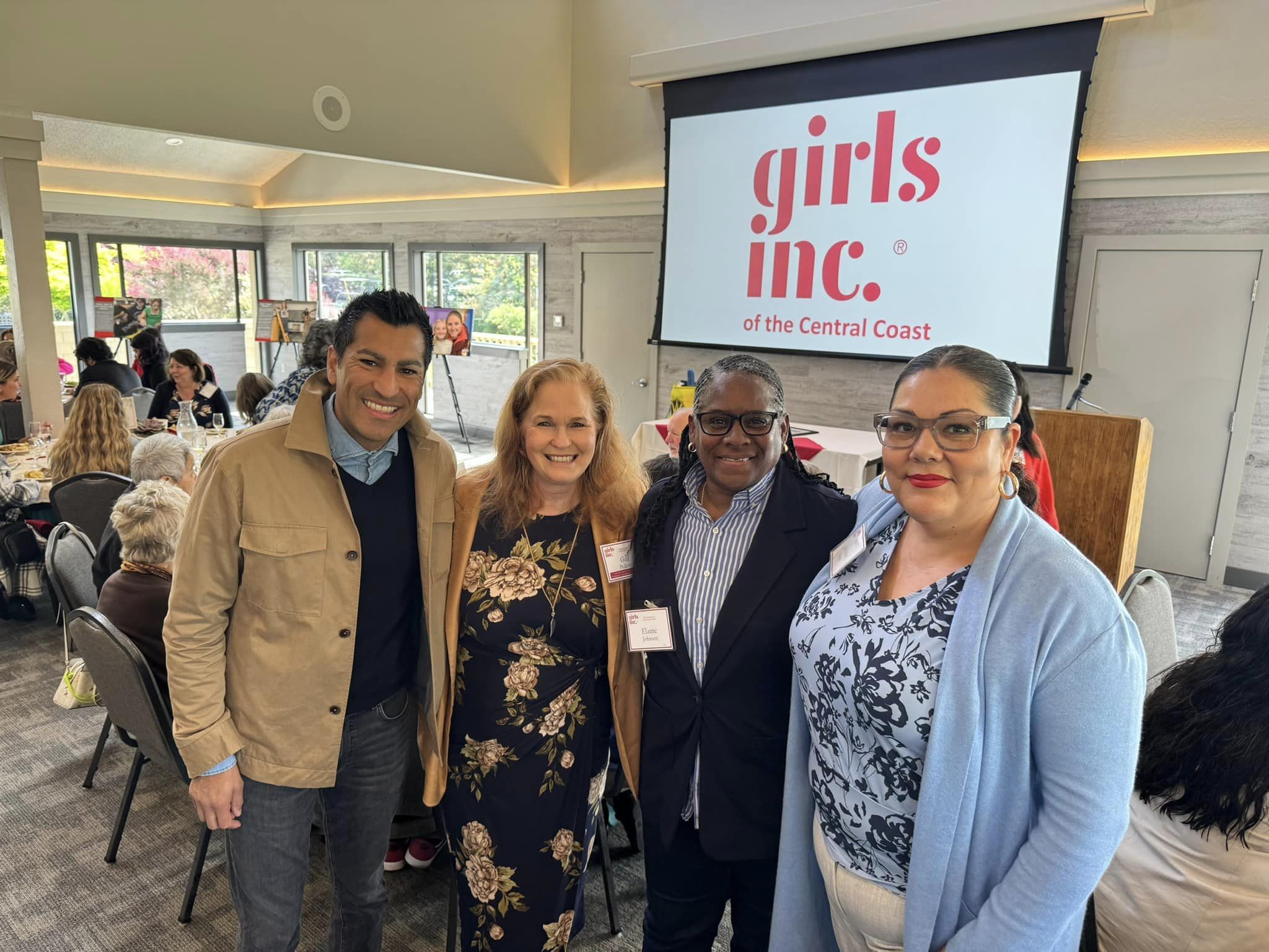 Speaker Rivas at a Girls Inc. of the Central Coast event