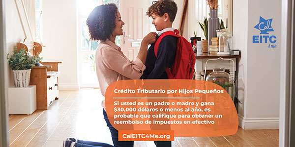 Spanish CalEITC Hero Graphic