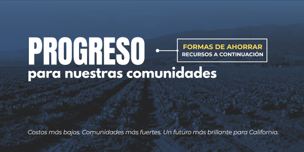 Progreso para nuestras comunidades