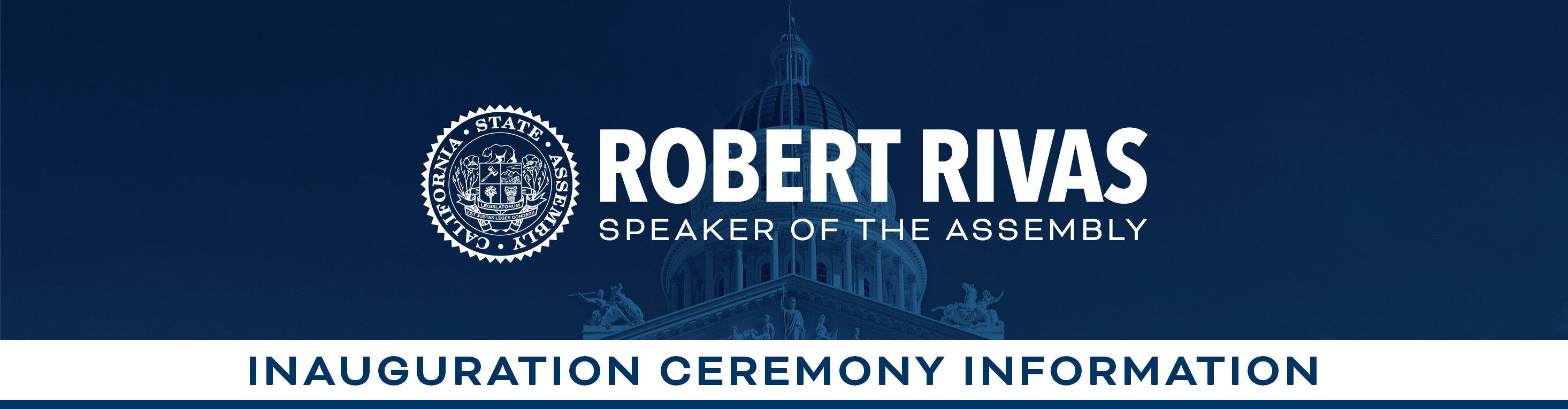 inauguration ceremony information header