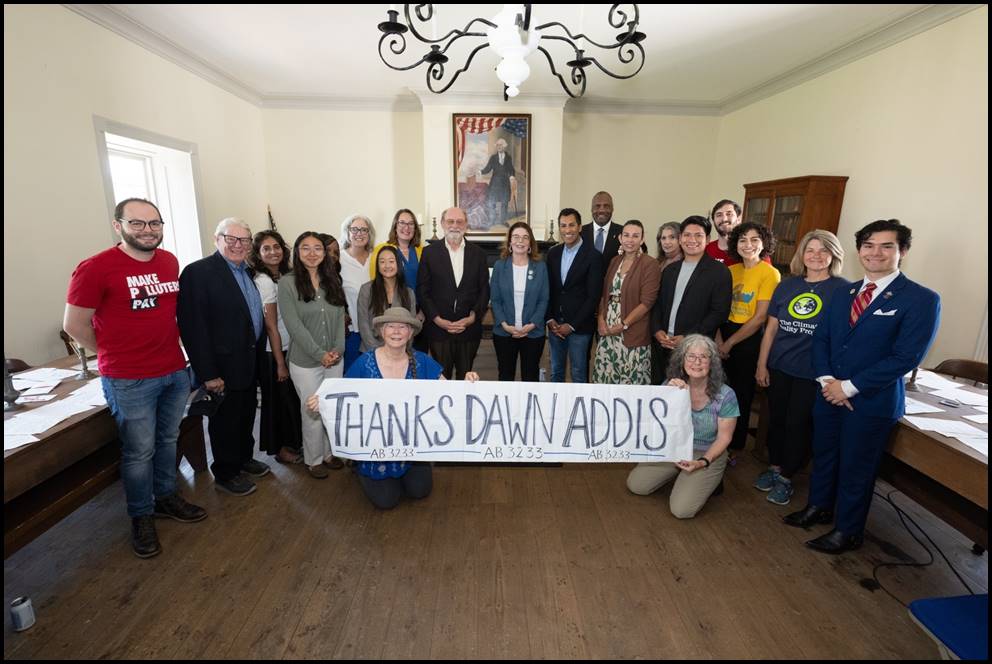 Group Photo with Speaker Robert Rivas and Assemblymember Addis