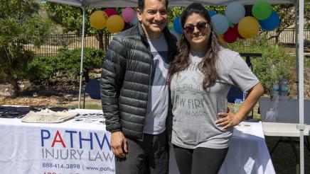 Speaker Rendon with Pathway Law Firm representative