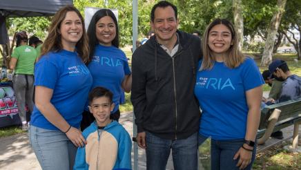 Speaker Rendon with group from RIA (River In Action)