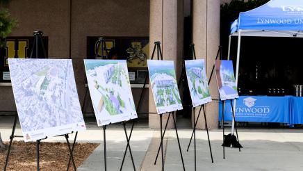 Renderings of new campus on display