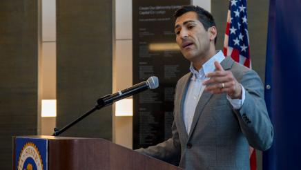 Speaker-Designate Speaks at Assemblymember Pilar Schiavo's Community Swearing-In Event
