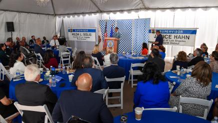 Speaker Robert Rivas Attends Breakfast Hosted by Los Angeles Supervisor Hilda Solis