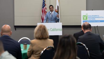 Speaker Rivas makes remarks at Green California Advocacy Day