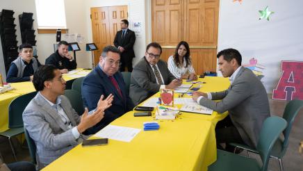 Visit to the Mexican American Opportunity Foundation in Salinas