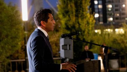 Housing Hero Awards: Speaker Rivas giving remarks