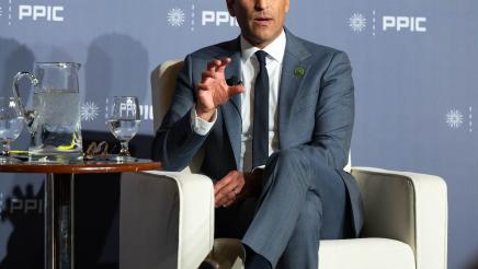 Speaker Rivas Answers Questions at Public Policy Institute of California Event