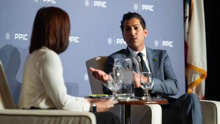 Speaker Rivas Answers Questions at Public Policy Institute of California Event