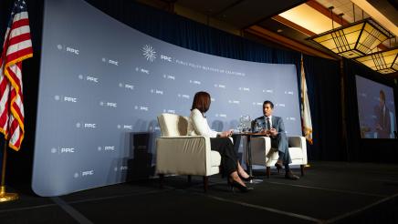 Speaker Rivas Answers Questions at Public Policy Institute of California Event