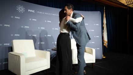 Speaker Rivas Answers Questions at Public Policy Institute of California Event