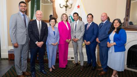Speaker Rivas Meets with Big City Mayors