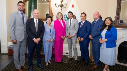 Speaker Rivas Meets with Big City Mayors
