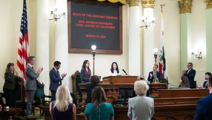 California Supreme Court Chief Justice Patricia Guerrero Provides the State of the Judiciary