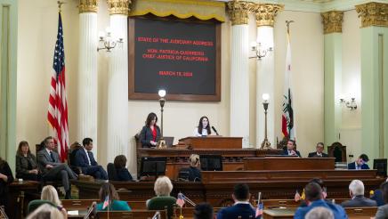 California Supreme Court Chief Justice Patricia Guerrero Provides the State of the Judiciary