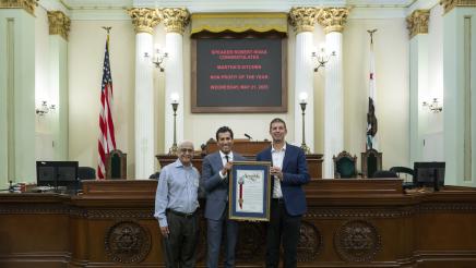 Speaker Rivas Presents Nonprofit of the Year