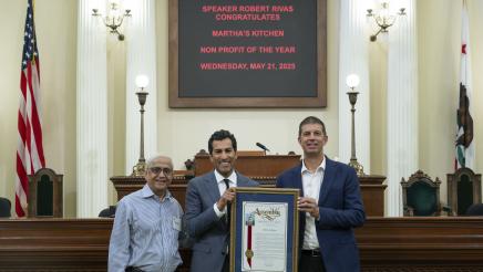 Speaker Rivas Presents Nonprofit of the Year