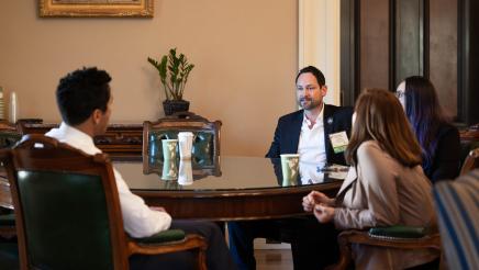 Speaker Rivas and Mayor of Hollister