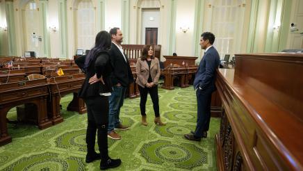 Speaker Rivas and Mayor of Hollister