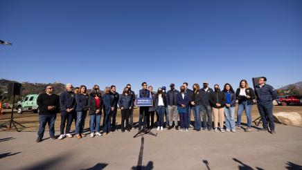 Speaker Rivas and Los Angeles Delegation