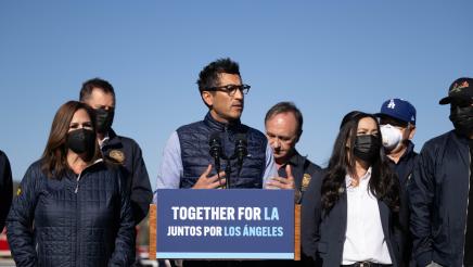 Speaker Rivas and Los Angeles Delegation