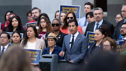 Speaker Rivas, Latino Caucus Support Immigrant Communities