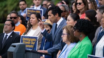 Speaker Rivas, Latino Caucus Support Immigrant Communities
