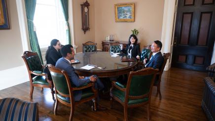 Speaker Rivas Meets the Consul General of the Republic of Korea