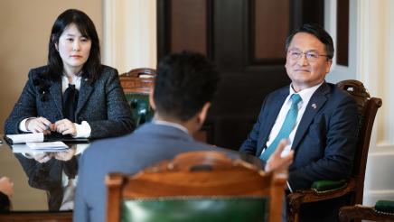 Speaker Rivas Meets the Consul General of the Republic of Korea