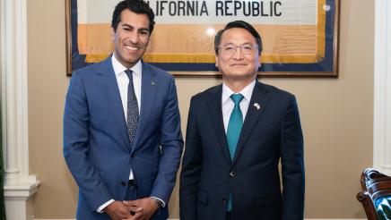 Speaker Rivas Meets the Consul General of the Republic of Korea
