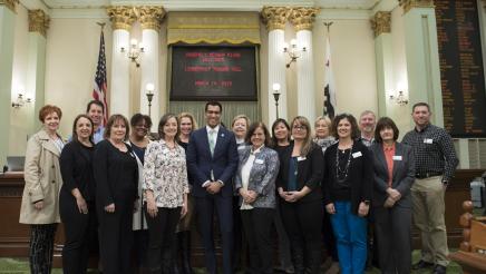 Assemblymember Robert Rivas and Morgan Hill Leadership Group