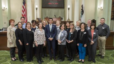 Assemblymember Robert Rivas and Morgan Hill Leadership Group